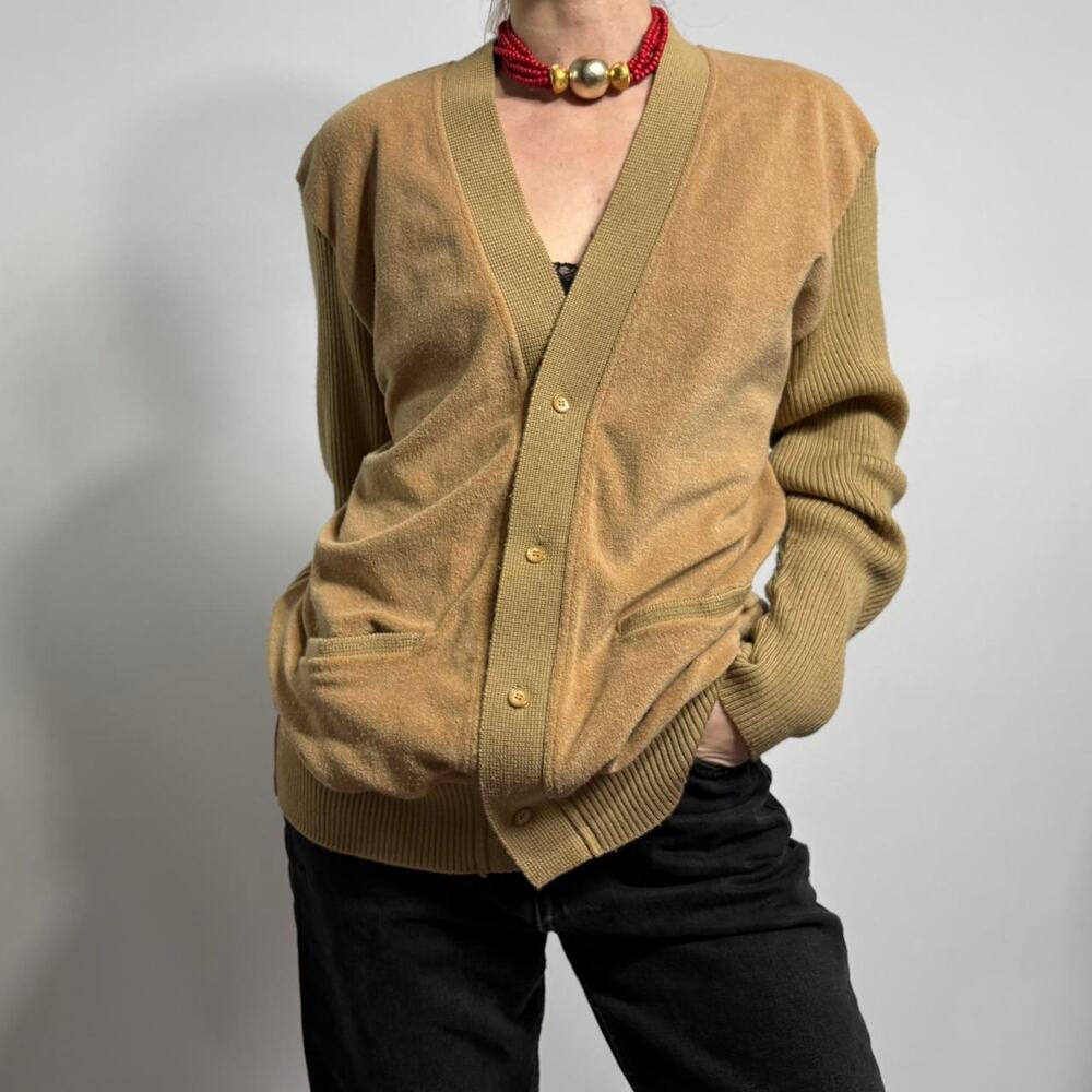 P.A.T Origional Fashion-Korean Cotton-Blend Cardigan - M